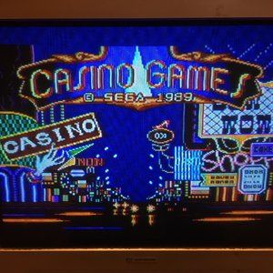 Casino Games Sega Master System